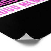 Chungus Life Proud Member Funny Dark Humor Meme Sa ポスター (角)