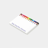Chunky Colored Pencils Post-it Notes ポストイット (アングル)
