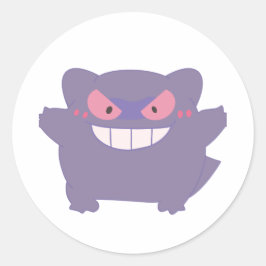 Chunky Gengar ラウンドシール