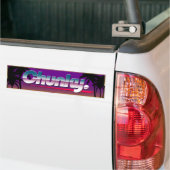 "Chunky" Slapsticker バンパーステッカー (トラック上)