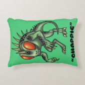 Chupacabra "Chappie" Cryptid アクセントクッション (正面)