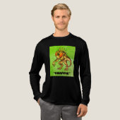 Chupacabra "Chappie" Cryptid トライブレンドTシャツ (正面全体)