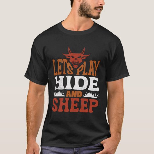 Chupacabra Cryptozology Cryptidは遊隠す。 Tシャツ (正面)