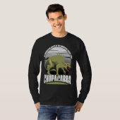Chupacabra Intimidating Goats In The Americas Sinc Tシャツ (正面フル)