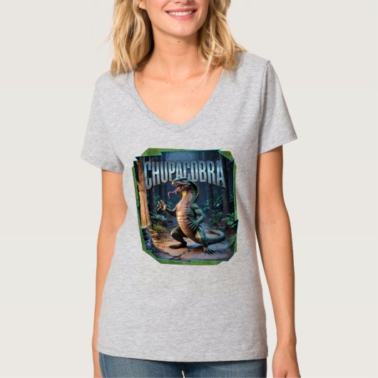 Chupacobra Photographic – Chupacabra Cobra Scary Tシャツ (正面)