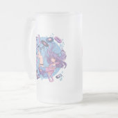 chupuglass フロストグラスビールジョッキ (正面左)