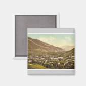 Chur, Grisons,スイスヴィンテージフォトクロム マグネット (正面/裏面)