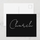Church シーズンポストカード (正面/裏面)