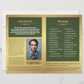 Church Anniversary Program Template (裏面)