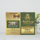 Church Anniversary Program Template (スタンド正面)