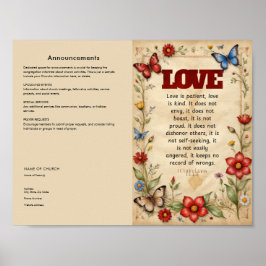 Church Bulletinの編集、ダウンロード ポスター