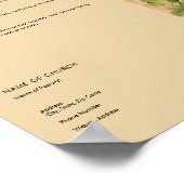 Church Bulletinポスターの編集、ダウンロード ポスター (角)