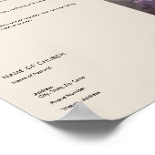 Church Bulletinポスターの編集、ダウンロード ポスター (角)