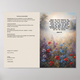 Church Bulletinポスターの編集、ダウンロード ポスター