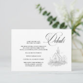 Church Calligraphy Enclosure Card Details エンクロージャーカード (スタンド正面)