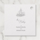 Church Calligraphy Wedding フェイバータグ (裏面)