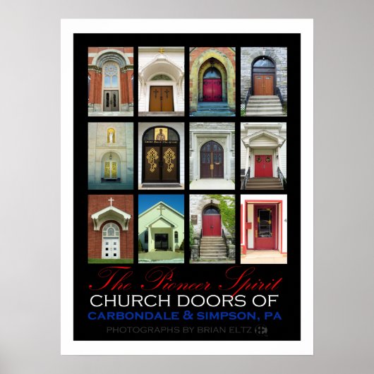 Church Doors of Carbondale & Simpson, PA (2013) ポスター (正面)