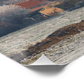 Church Dutch village winter,  ポスター (コーナー)