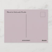 Church in Dubrovnik Croatia ポストカード (裏面)