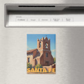 Church in Santa Fe New Mexico マグネット (インサイチュ (食洗機))