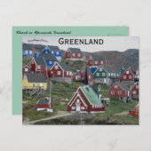 Church in Upernavik Greenland ポストカード (正面/裏面)