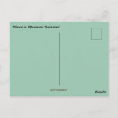 Church in Upernavik Greenland ポストカード (裏面)