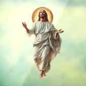 Church Jesus Christ Religious Art ウィンドウサイン (シート3)