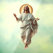 Church Jesus Christ Religious Art ウィンドウサイン (シート3)