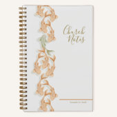 Church Notes Spiral Notebook ノートブック (正面)