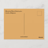 Church of Christ Pantocrator Nesebar Bulgaria ポストカード (裏面)