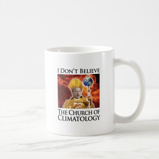 church_of_climatology コーヒーマグカップ (右)