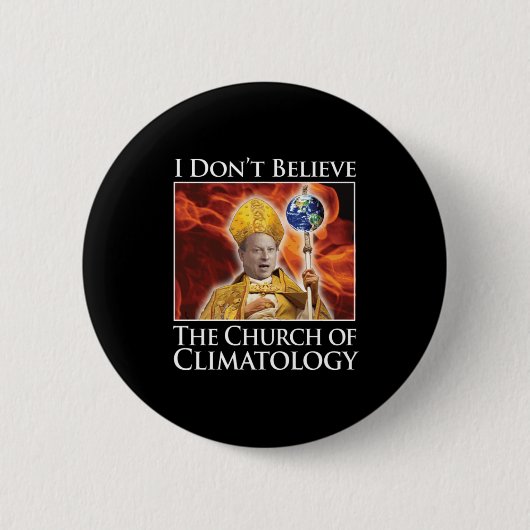church_of_climatology_blk_btn 缶バッジ (正面)