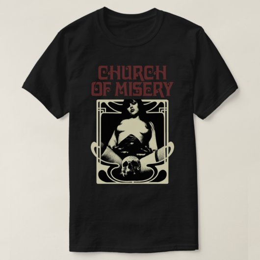 Church Of Miely Band T-Shirt.png Tシャツ (デザイン正面)