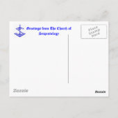 Church of Snipentology Post Card ポストカード (裏面)