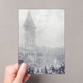 Church of the Abbey of Saint Philibert at Tounus アクリル招待状 (インサイチュ (ポータブル))