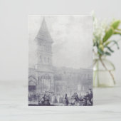 Church of the Abbey of Saint Philibert at Tounus 招待状 (スタンド正面)