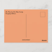 Church of the Blessed Trinity Gervyaty Belarus ポストカード (裏面)