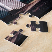 Church on a Hill with Psalm 15:1-2 ジグソーパズル (側面)