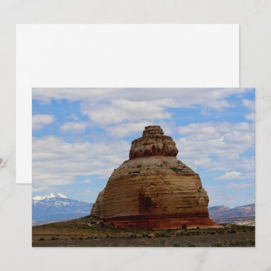 Church Rock ノートカード (正面/裏面)