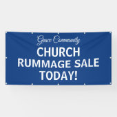 Church Rummage Sale! Banner 横断幕 (横)