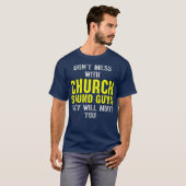 Church Sound Guy Mute Audio Tech Engineer Tシャツ (正面フル)