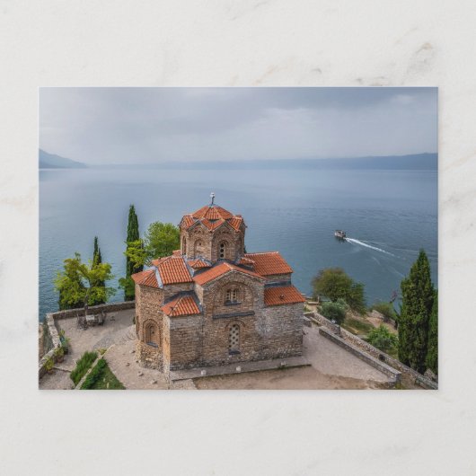 Church St.Kaneo, Ohrid – マケドニアはがき ポストカード (正面)
