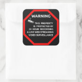 Church Supplies Security Sticker for Windows スクエアシール (バッグ)