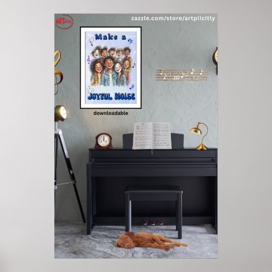 Church Youth Choir Poster ポスター (正面)