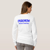 CHURCHICIDELHOODIE2 Tシャツ (裏面フル)