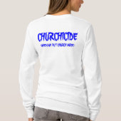 CHURCHICIDELHOODIE2 Tシャツ (裏面)
