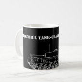 Churchilタンクマグ コーヒーマグカップ (正面左)