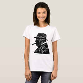 Churchillの女性の基本的なTシャツ Tシャツ