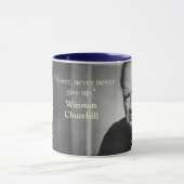 churchillの引用文 マグカップ (中央)