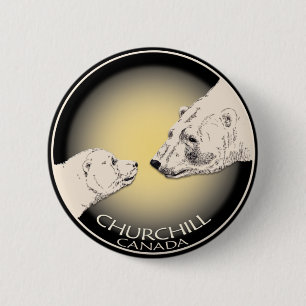 Churchillの記念品の白くまの芸術のワイシャツ及びギフト 缶バッジ